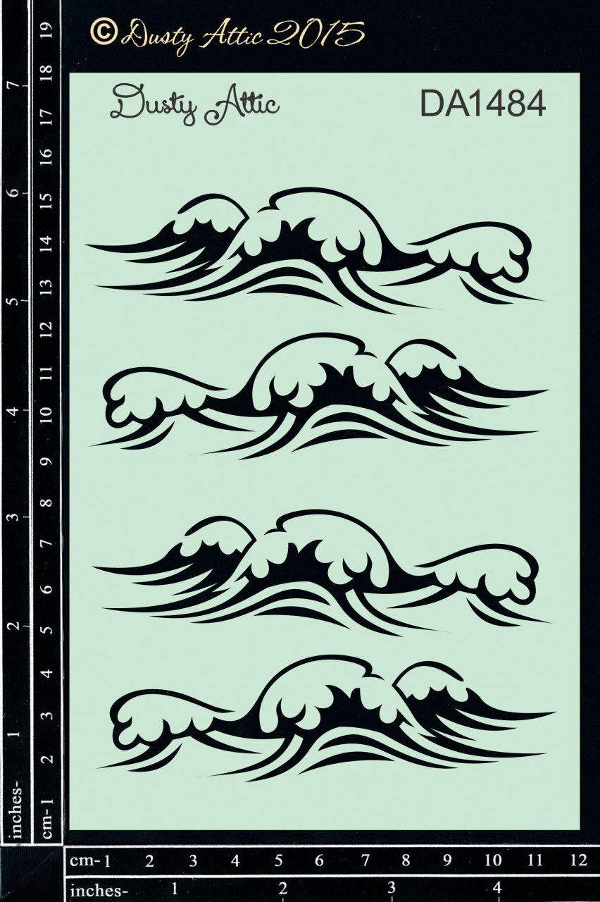 Waves Stencil image 0