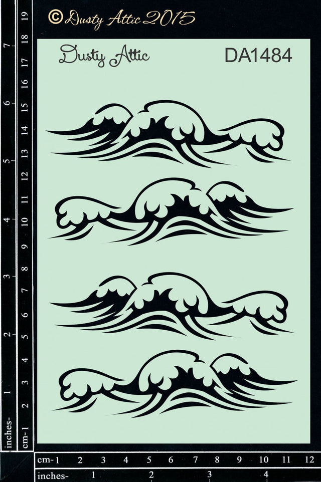 Waves Stencil image 0