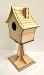 MDF Bird House on stand image 0
