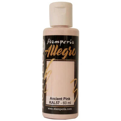 Stamperia Allegro Paint 60ml - Ancient Pink image 0