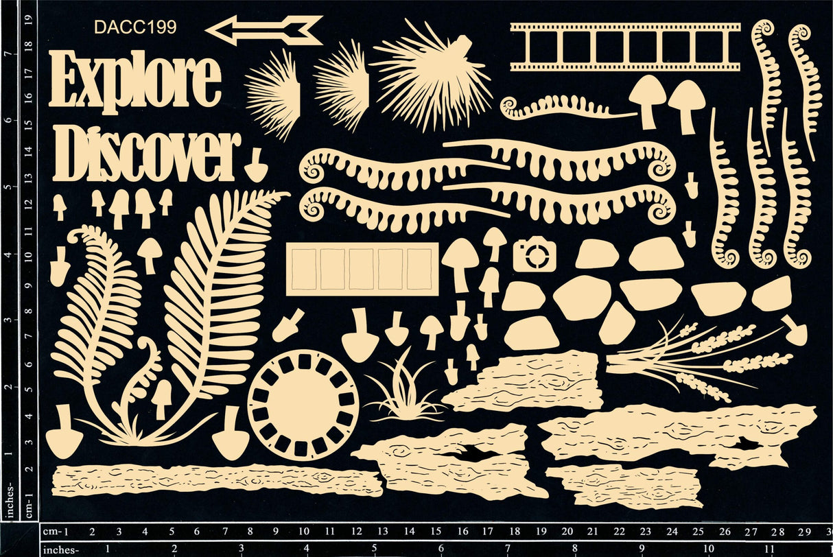 Custom Mixed Chipboard #199 image 0
