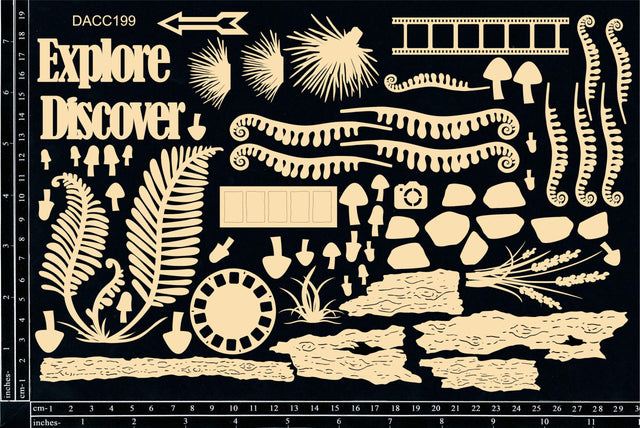 Custom Mixed Chipboard #199 image 0