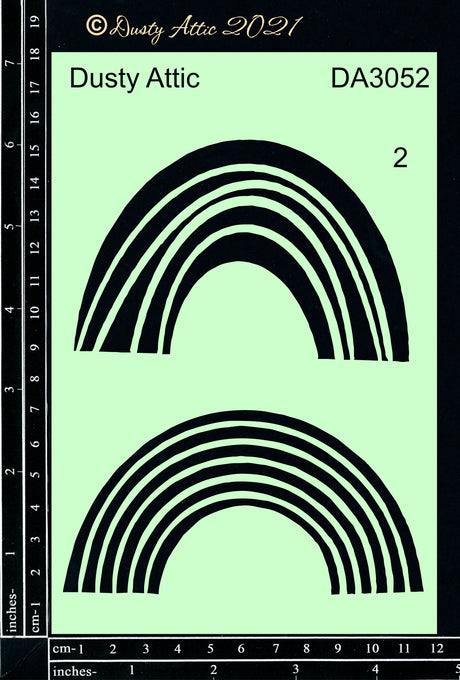 Rainbow #2 Stencil image 0