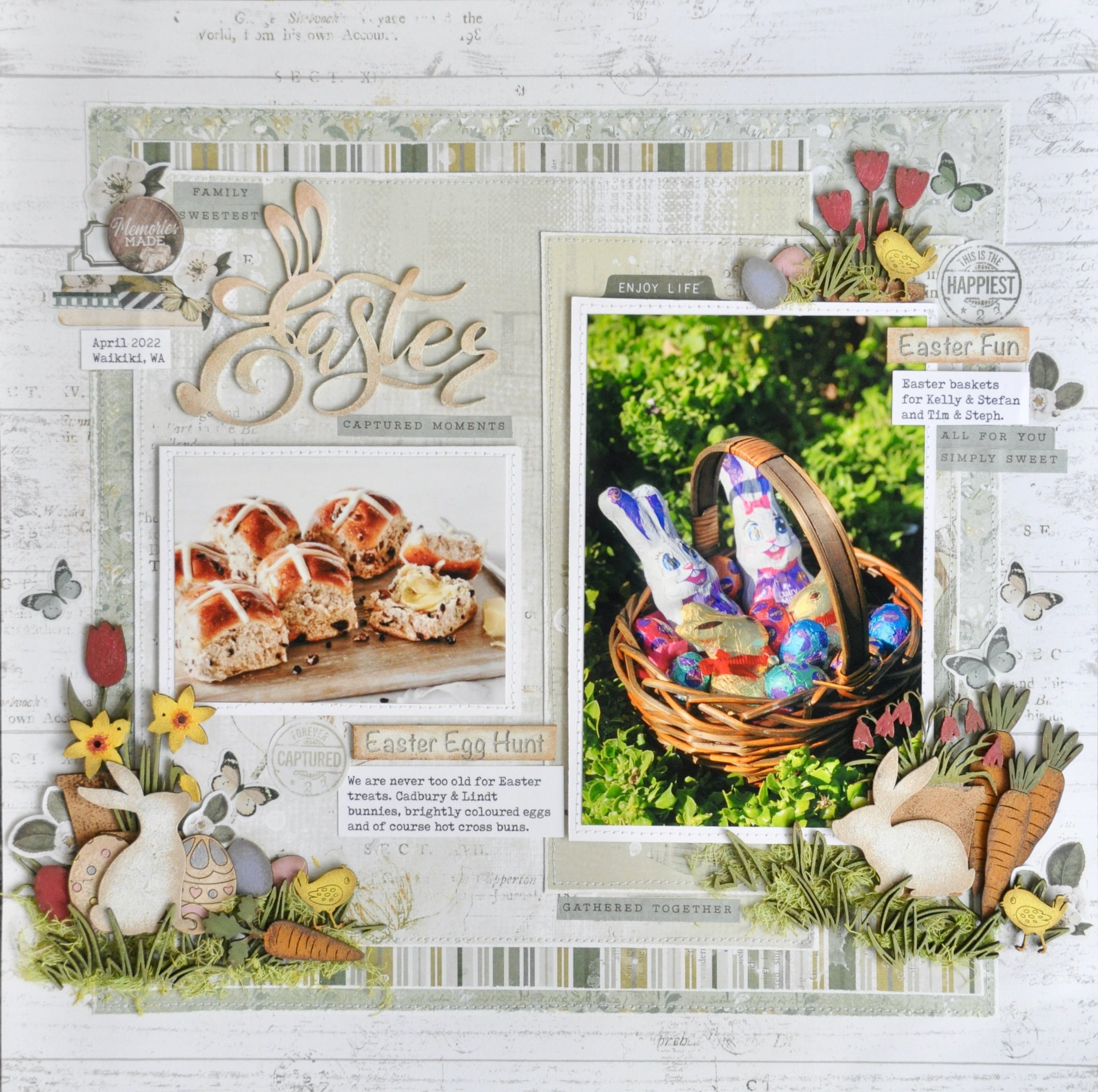 Easter Custom Chipboard sheet image 5