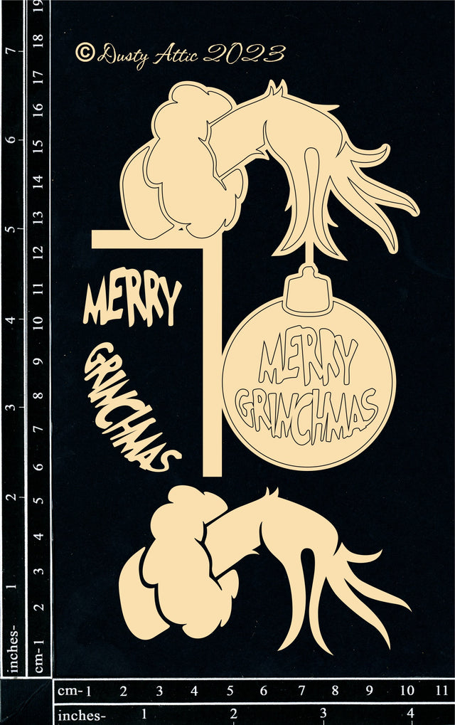 Grinch Bauble corner image 0