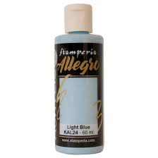 Stamperia Allegro Paint 60ml - Light Blue image 0