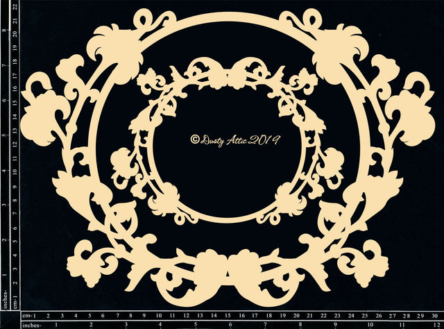 Baroque Frame - Oval Large image 0