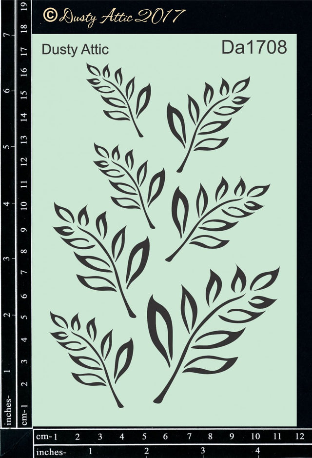 Leaves #2 Stencil image 0