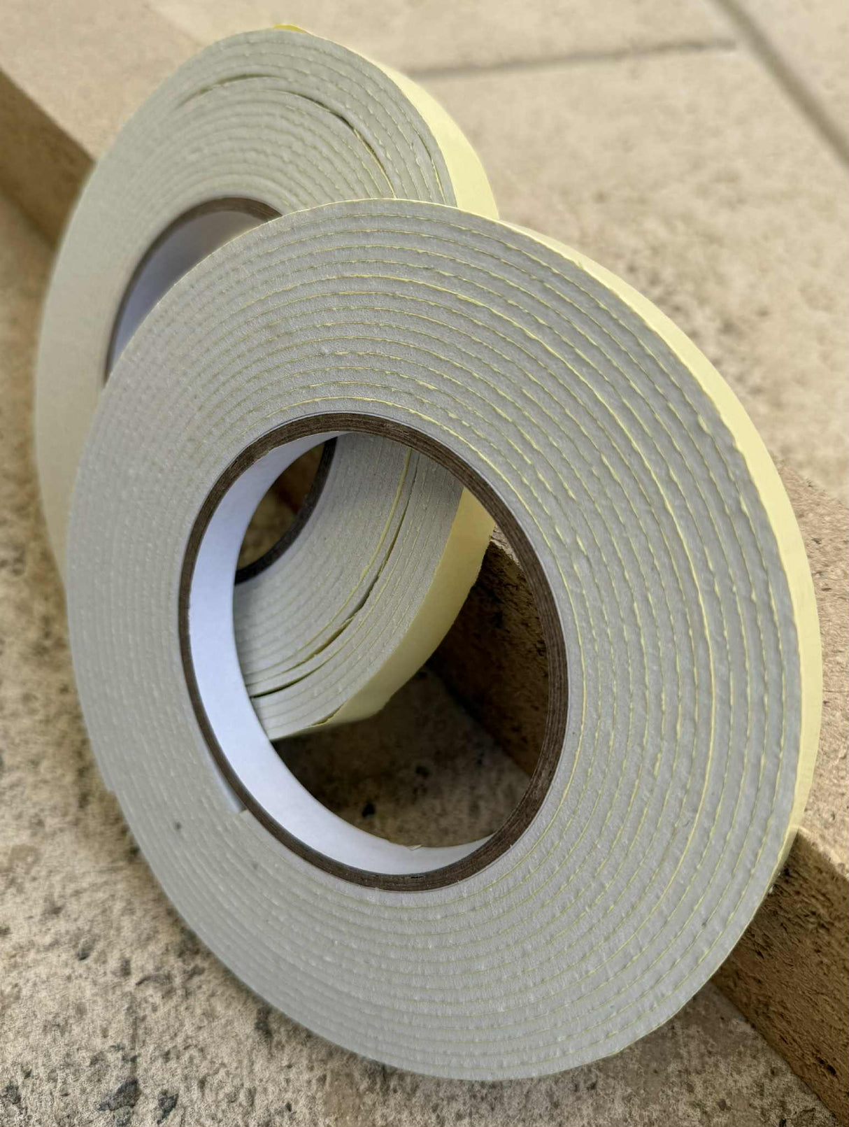 Foam Mounting Tape Yellow 12mm