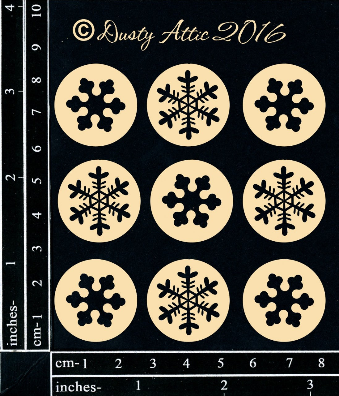 Mini Snowflake Disks image 0