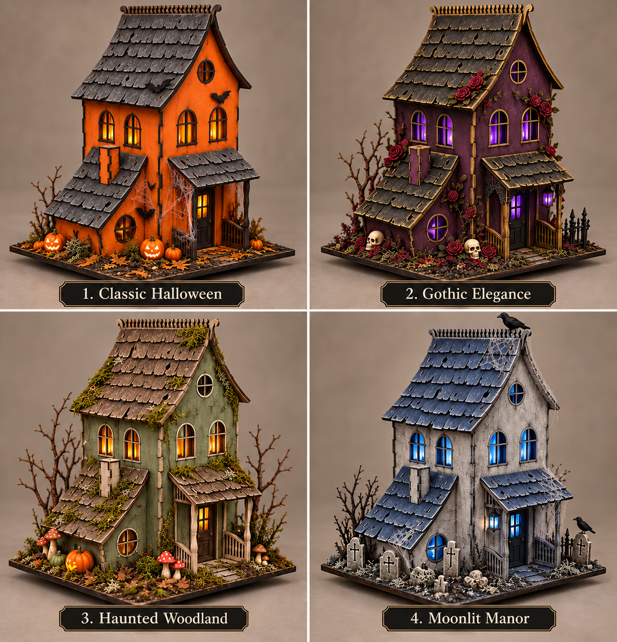 3D MDF House #2