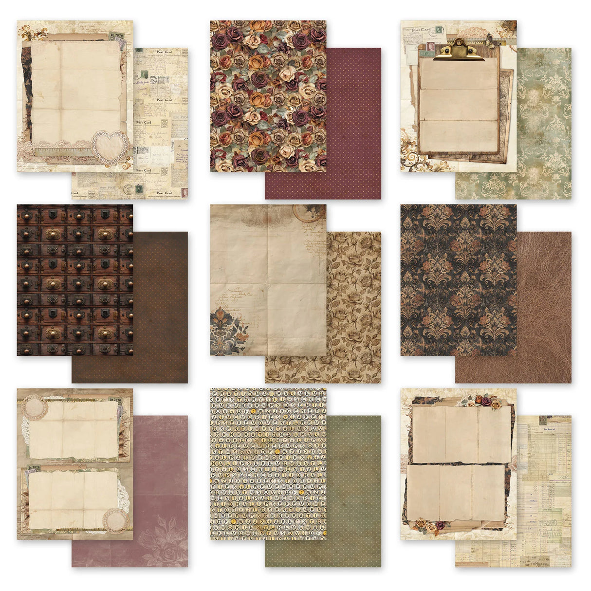 49 and Market 6" x 8" Collection Pack  - Nostalgic Memories