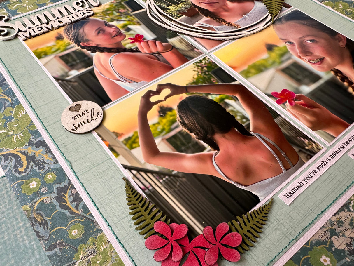 Designer Scrapbooking Kit - Summer Memories