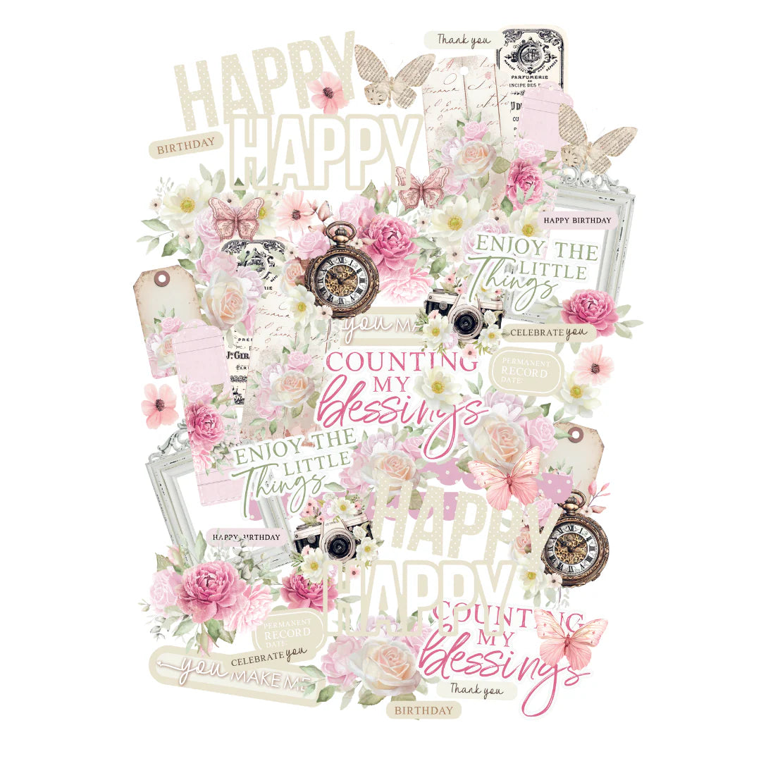 UC Dear Diary Paper Pack and Creative Cuts Bundle