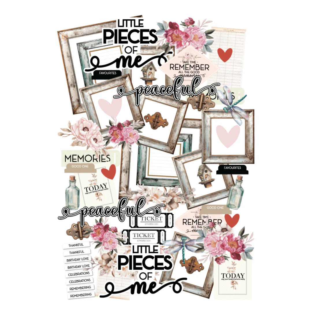 UC Vintage Walls Paper Pack and Creative Cuts Bundle