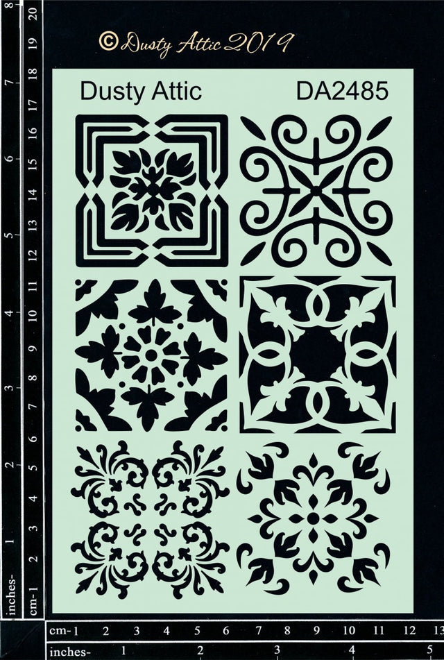 Ornate Tile Stencil image 0