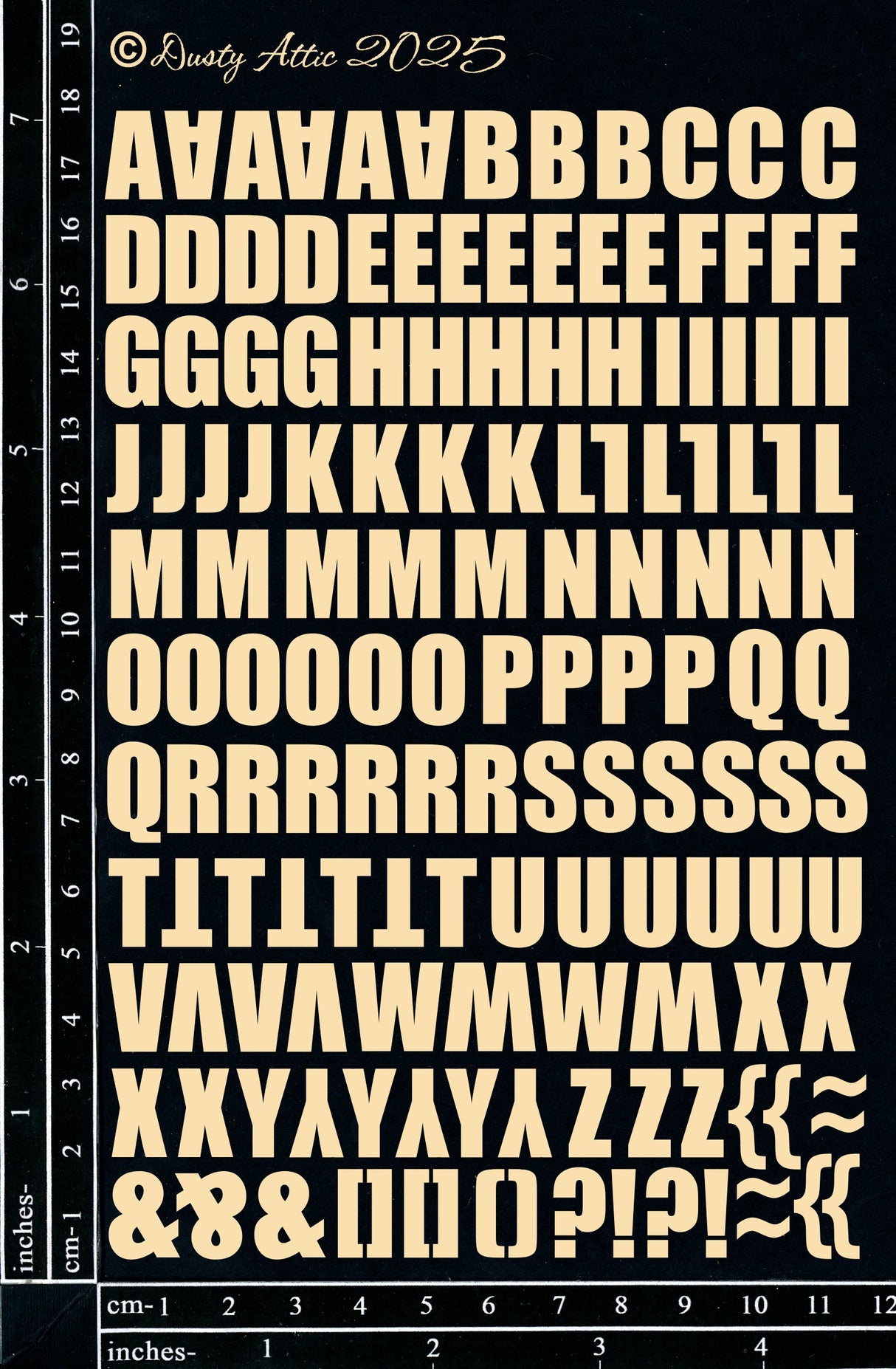 Alpha ABC Singles