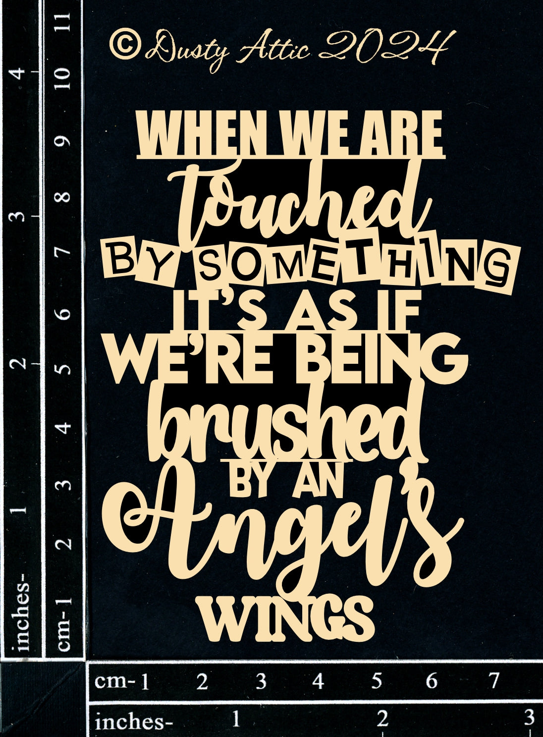 When we are touched...