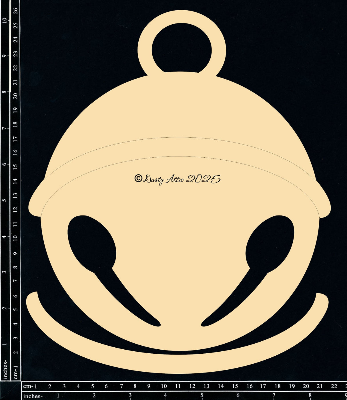 MDF Art Base #11 - Jingle Bell