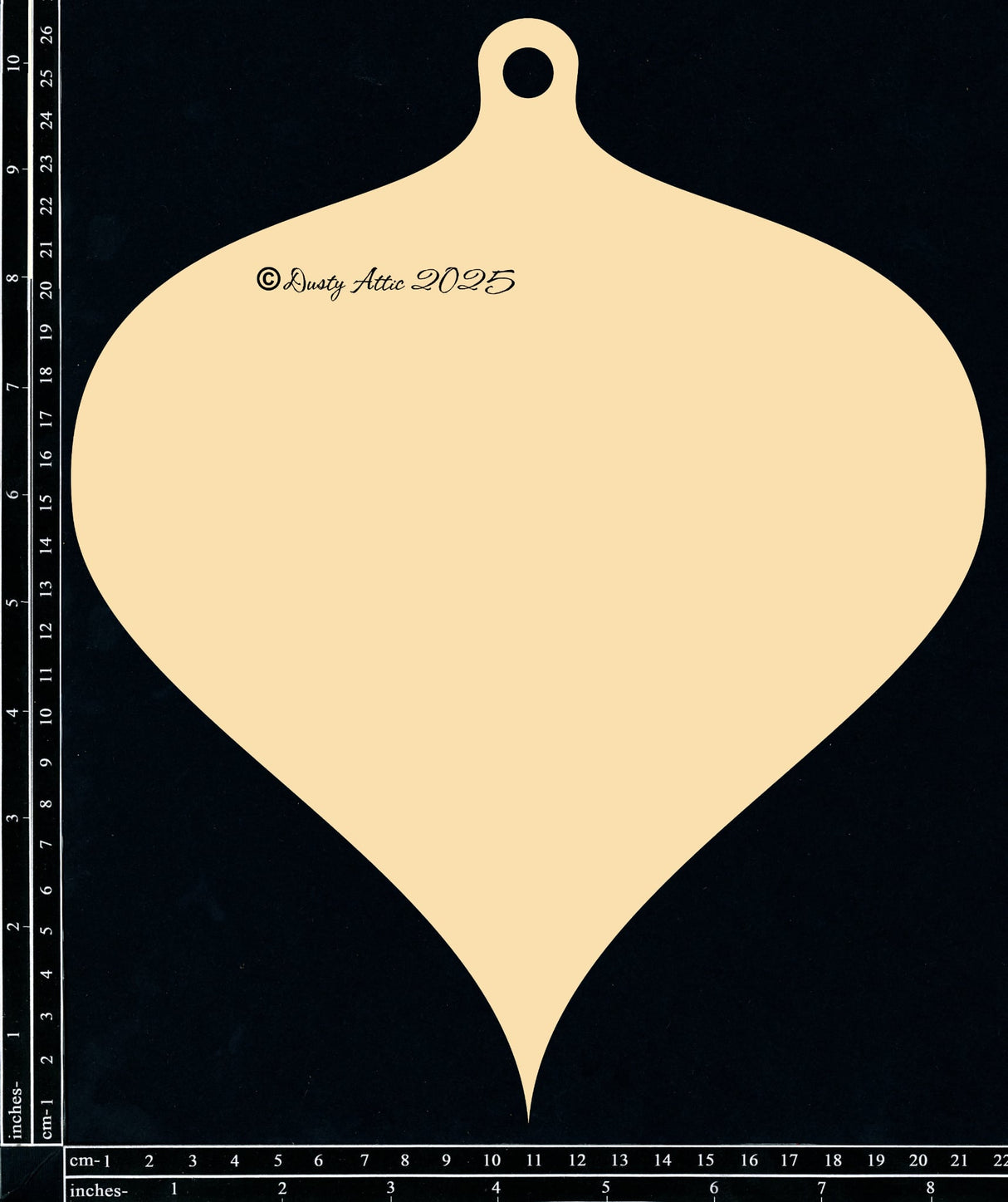 MDF Art Base #13 - Bauble