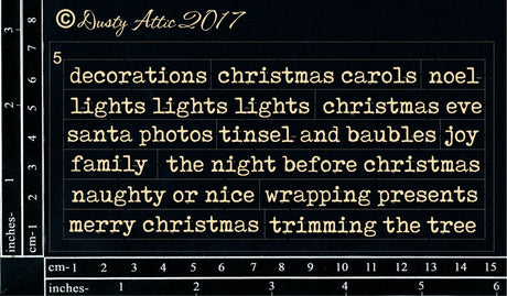 Wordpl@y #5 BLACK - Christmas image 0