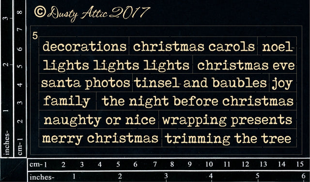 Wordpl@y #5 BLACK - Christmas image 0