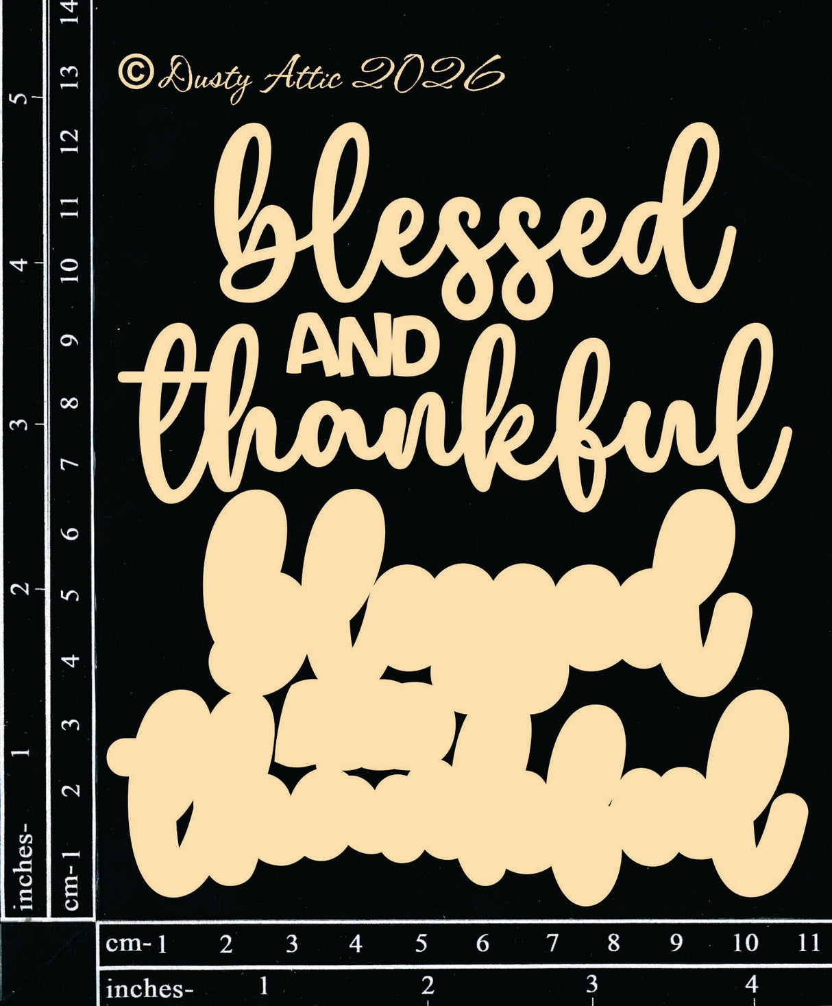 Blessed and Thankful