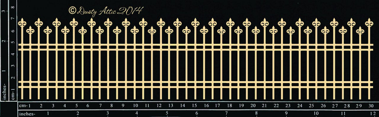 Wrought Iron Fence Border image 0