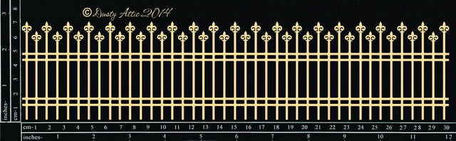 Wrought Iron Fence Border image 0