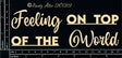 Feeling On Top Of The World image 0