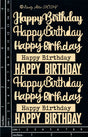 Card Sentiments 5 - Happy Birthday image 0