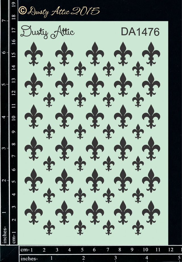 Fleur de lis Stencil image 0
