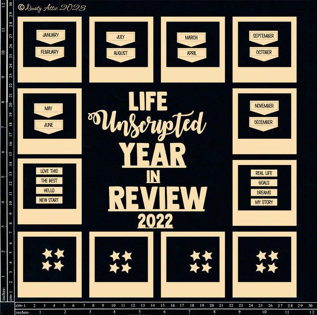 A Year In Review Mixed Sheet image 0