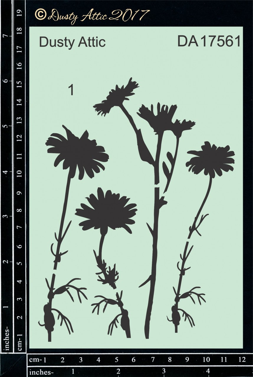 Wildflowers #1 Stencil image 0