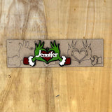 Grinch Ornament #1 image 1