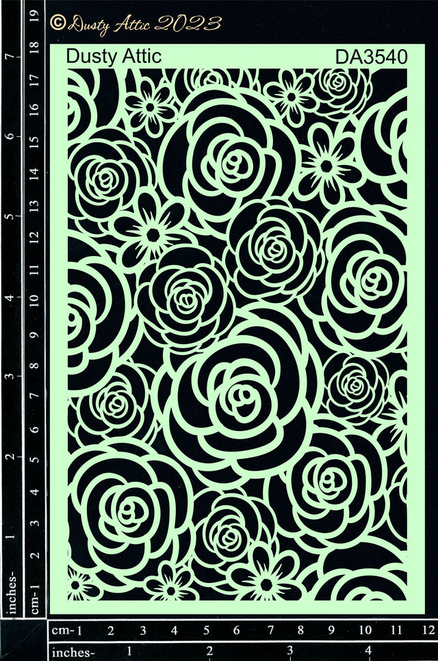 Alice Stencil #1 - Roses 2 image 0