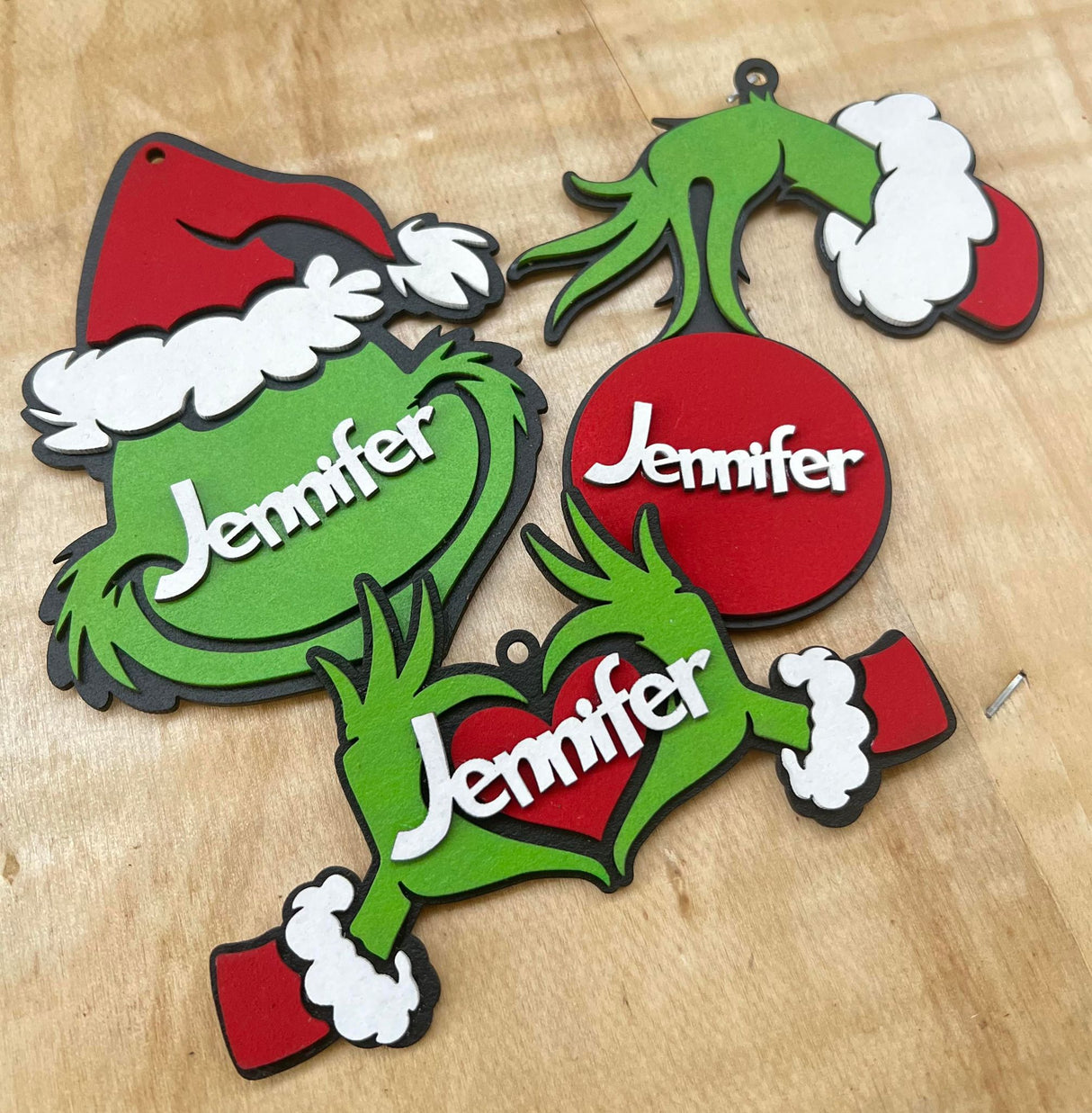 Grinch Ornament #3 image 3