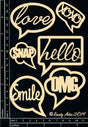 Speech Bubbles #1 - Words image 0