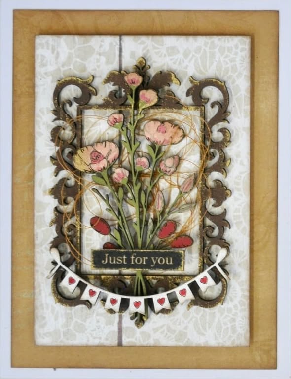 Designer Card Kit # - Birds Blooms and Wings B