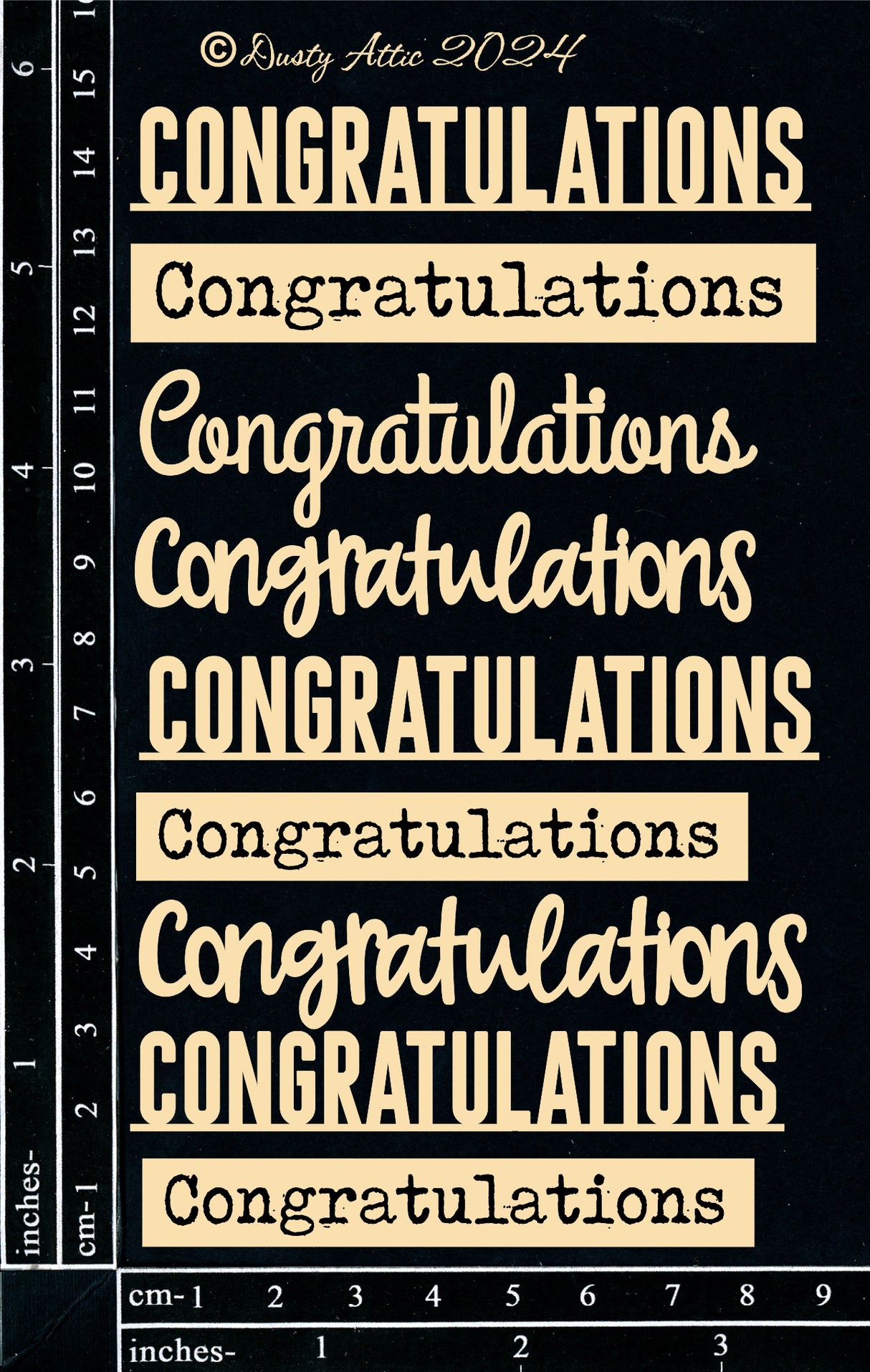 Card Sentiments 4 - Congratulations image 0