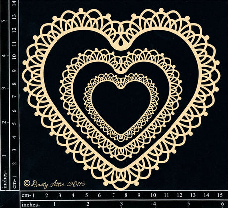 Lacey Heart Frames image 0