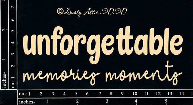 Unforgettable Memories/Moments image 0