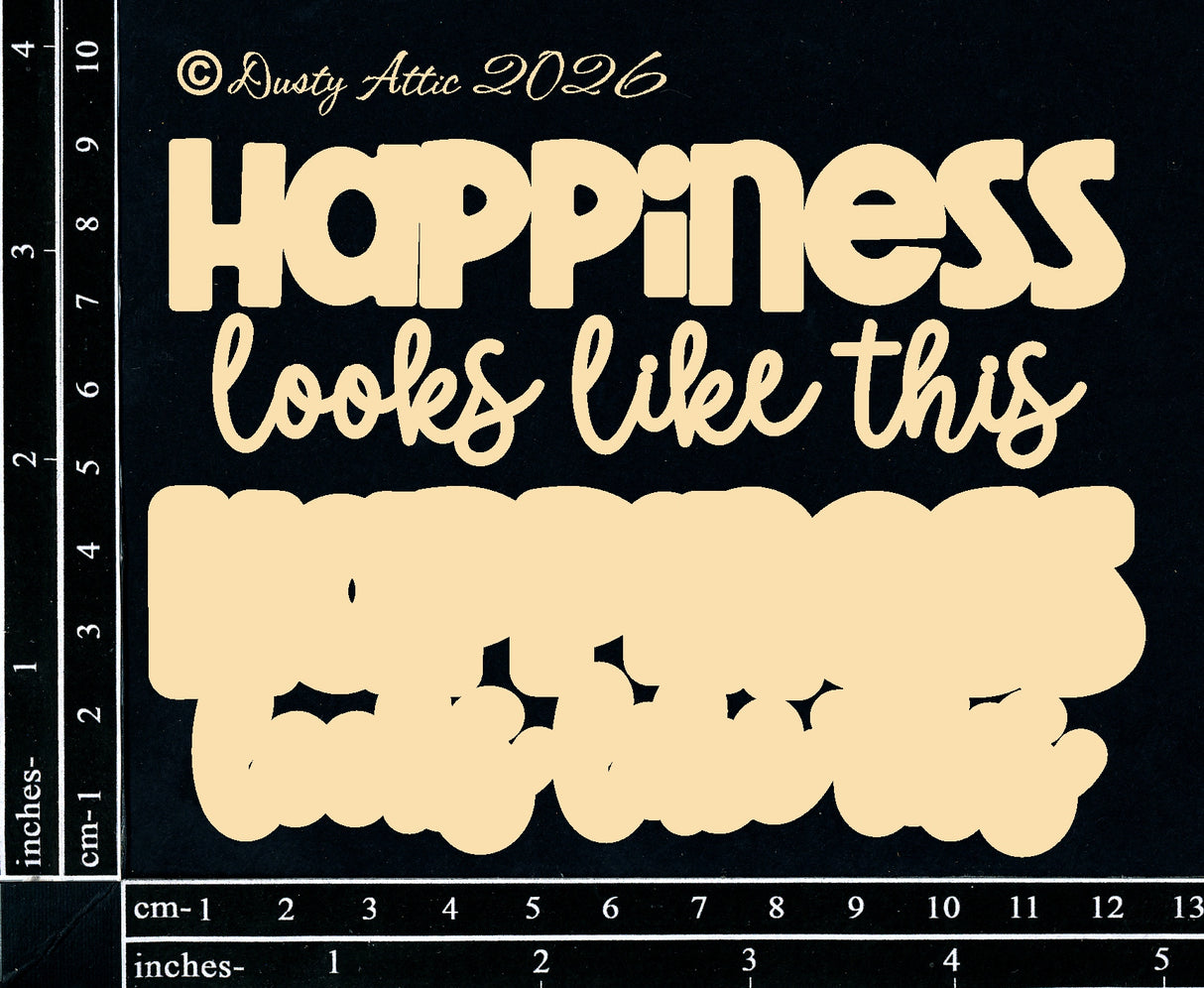 Happiness looks like this
