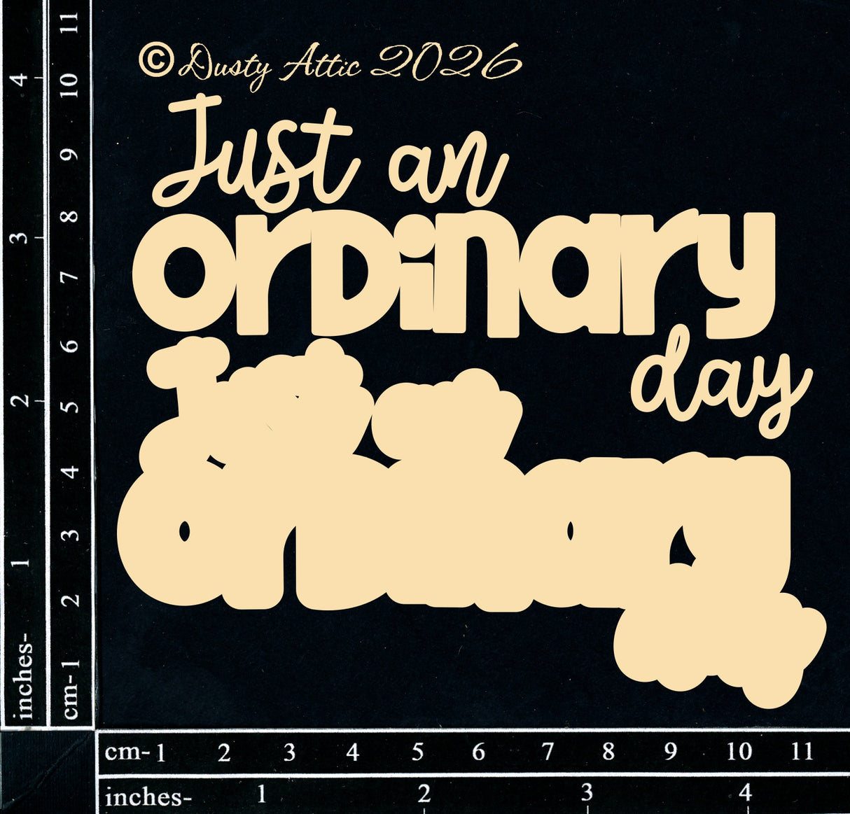 Just an ordinary day