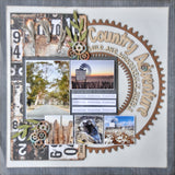 Designer Scrapbooking Kit - Country Adventure