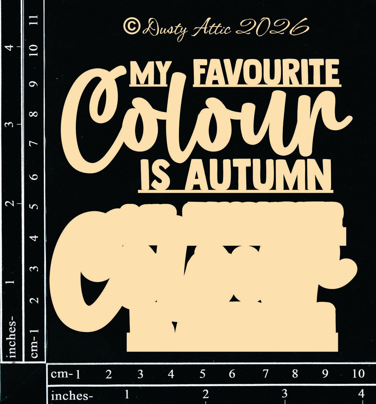 My Favourite colour is Autumn