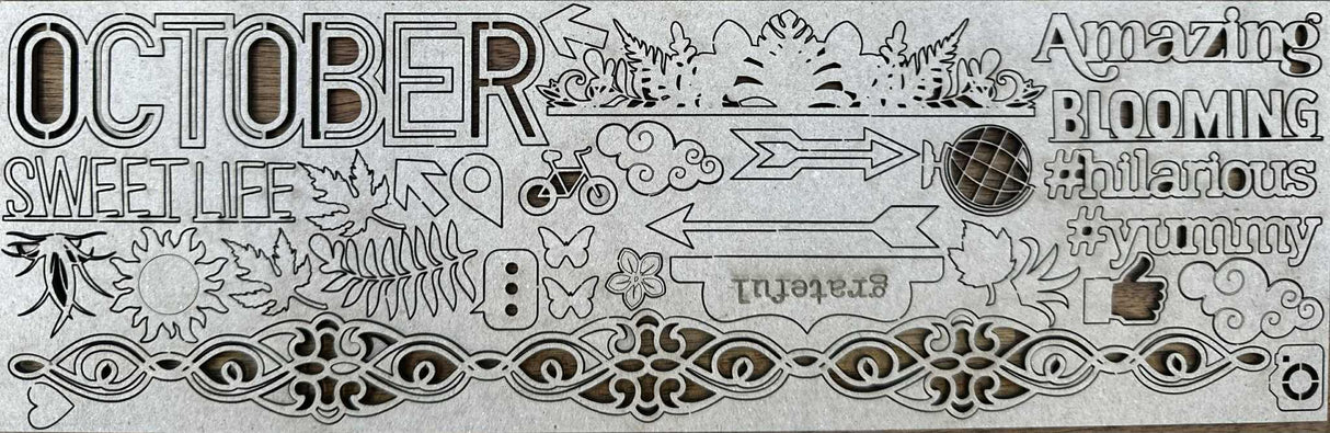 Year In Review October Chipboard