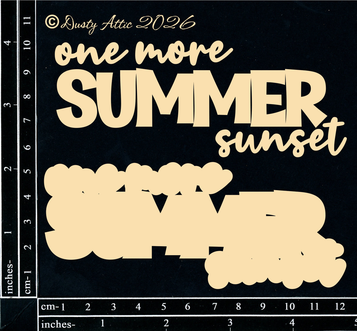 One More Summer Sunset