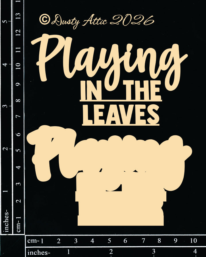 Playing in the Leaves