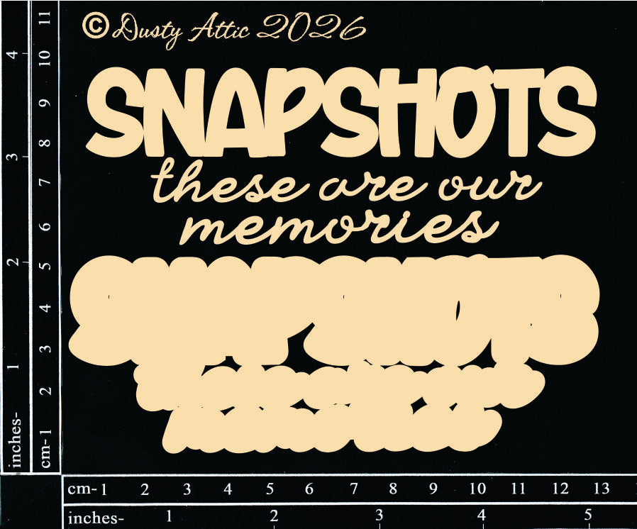Snapshots these are our memories